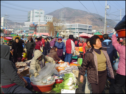 교동시장 풍경 